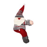 Magideal - Hebilla De Cortina Navideña, Abrazadera De Cortina, Adorable Muñeco Navideño, Soporte Para Cortina, Decoración De Ventana Con Temática Navideña Para V Papá Noel