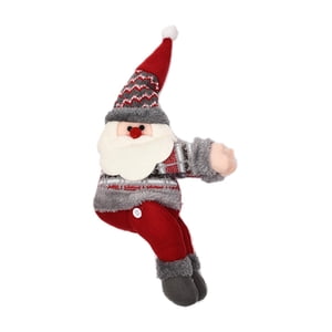 Magideal - Hebilla De Cortina Navideña, Abrazadera De Cortina, Adorable Muñeco Navideño, Soporte Para Cortina, Decoración De Ventana Con Temática Navideña Para V Papá Noel