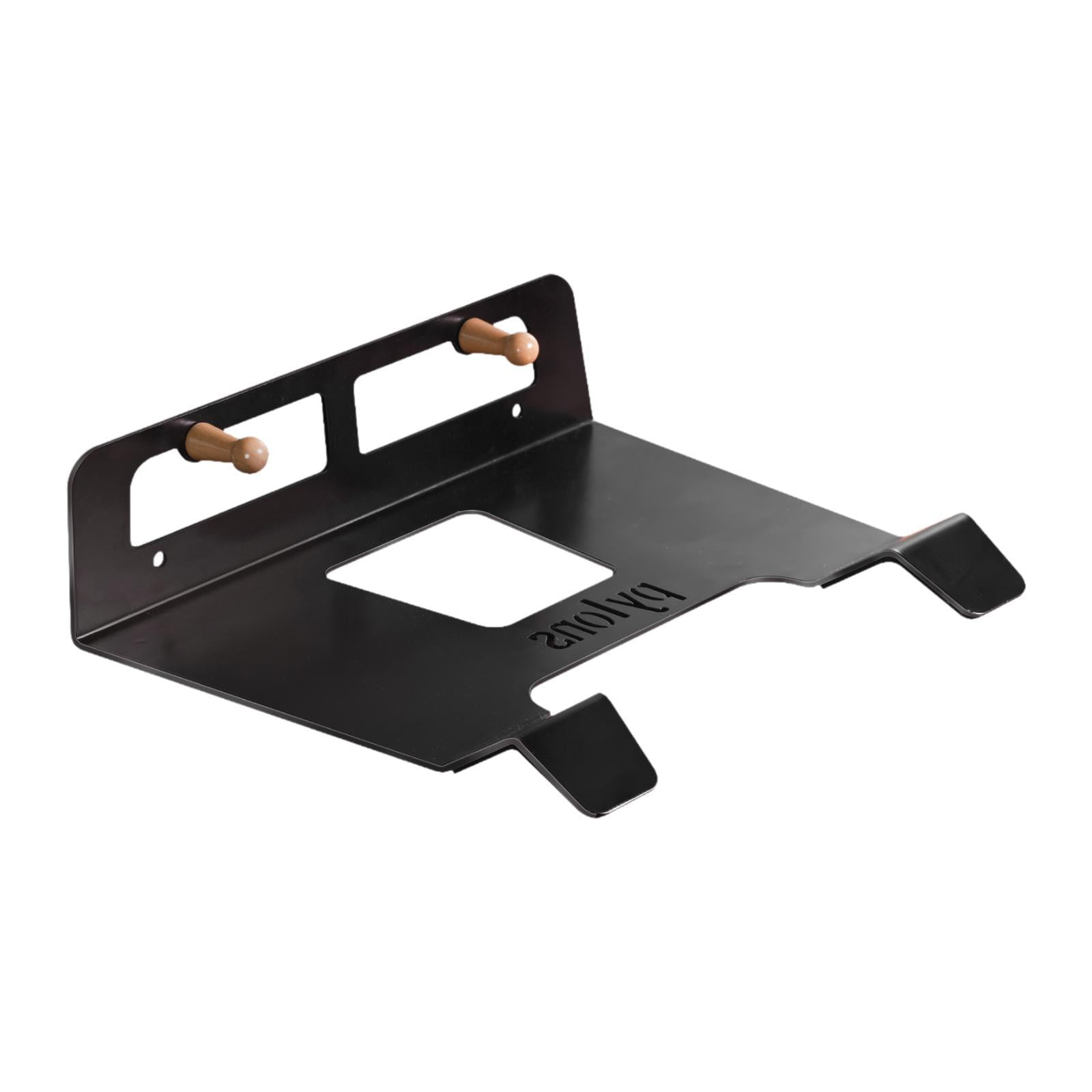 Magideal - Estante De Suspensión De Montaje En Pared Para Bicicleta, Estante De Pared Para Bicicleta, Exhibición De Almacenamiento Para Cobertizo, Bicicletas De Negro