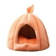 thumbnail image 4 of Cueva Cama Para Mascotas Tienda Para Perros Antideslizante Gatos Casa Cálida Para Cachorros Pequeños Y Medianos Naranja 35x35x35cm, 4 of 5
