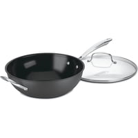 Stir-Fry Wok Cuisinart Gg26-30H Greengourmet De 30 Cm Con Cubierta De Cristal