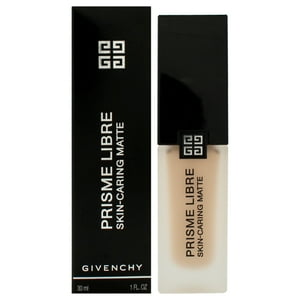 Base De Maquillaje Mate Prisme Libre Skin-Caring - 1-W105 Fair With Warm Yellow Tone De Givenchy Para Mujer - Base De Maquillaje De 1 Oz