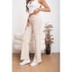 thumbnail image 3 of Pantalon Mujer Tipo Calza Flare Lanilla Tiro Alto Full Elasticado 5064, 3 of 4