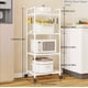 thumbnail image 2 of Rack Estante Organizador Cocina Multifuncional 4 Niveles BLANCO, 2 of 4