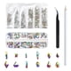 thumbnail image 2 of 1728-4320 Nail Art Crystal Flat Back Rhinestone Craft Especial Multi Tama?o, 2 of 5