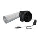 thumbnail image 3 of Extractor De Aire Para Invernadero Ventiladores Silenciosos Para Ventana Oficina Lavadero Ventilador Doble Tubo De 6m, 3 of 5