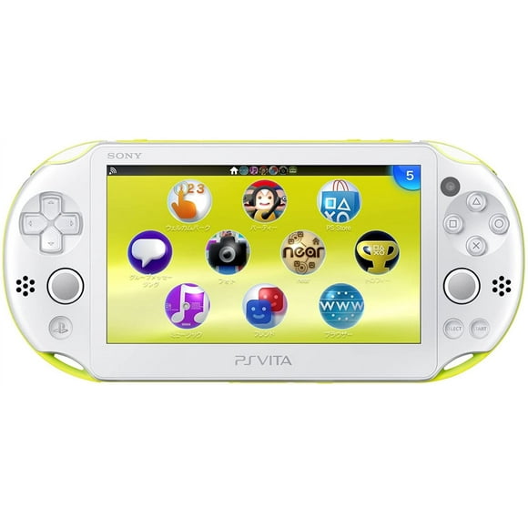 Consola Sony Ps Vita Slim 2000 Verde Lima