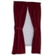thumbnail image 1 of Cortina para ventana de baño Carnation Home Fashions Lauren, 1 of 1