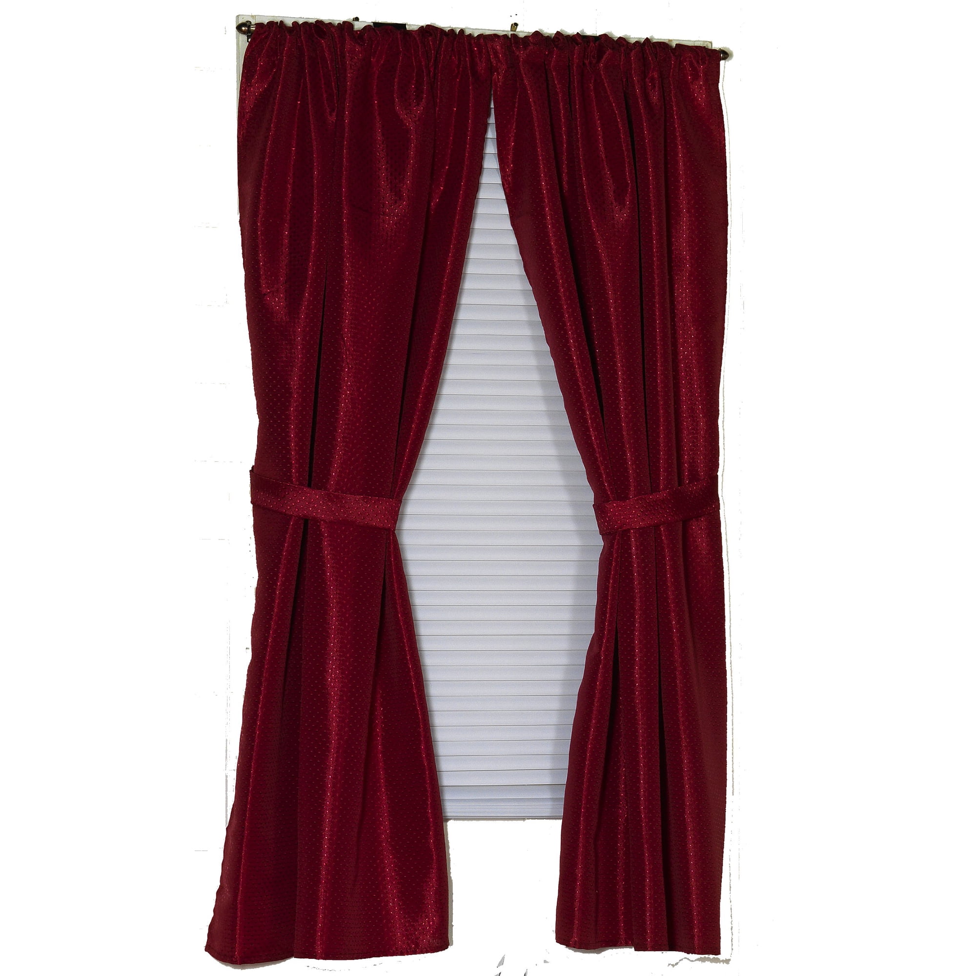 Cortina Para Ventana De Baño Carnation Home Fashions Lauren