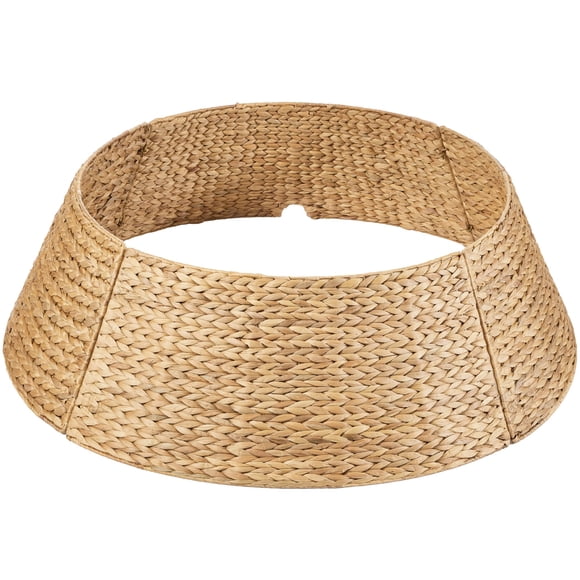 Collar para árbol de Navidad Best Choice Products, jacinto tejido