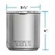thumbnail image 3 of Vaso YETI Rambler de 295 ml, apilable, Lowball 2.0, con aislamiento al vacío, 3 of 3