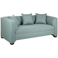 Muebles Altiro - Sofá Efrain 3 Cuerpos - Tela Lino Verde Agua