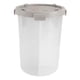 thumbnail image 4 of Recipiente De Almacenamiento De Alimentos Multiusos Con Compartimento Para Utensilios De Cocina Gris 3600ml, 4 of 5