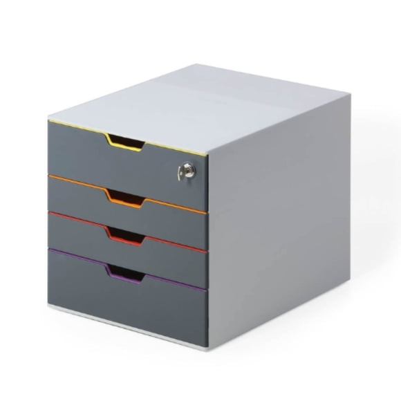 Cajonera Du-760627 Varicolor Safe 4 Gris
