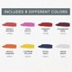 thumbnail image 3 of Set de Pinturas Acrílicas Sunset Colors, 8 Botellas de 2 fl oz (59 ml), 3 of 5