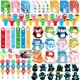 thumbnail image 1 of Set de papelería BenLouis 48 piezas Animales de invierno para niños, 1 of 7