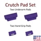 thumbnail image 4 of Fundas para muletas y empuñaduras Mutcheze Premium, color morado, 4 of 7