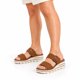 thumbnail image 3 of Sandalia de Mujer Slip On Plataforma 4cm Punta Abierta, 3 of 9