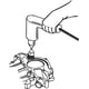 thumbnail image 2 of Cepillos de extremo de alambre Lisle 14040 de 1" de alambre templado por calor industrial, 2 of 3