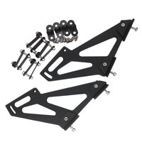 Ioensy - Reemplazo De Aleación De Aluminio De Soportes De Montaje De Patas De Alerón De Perforación Ajustable