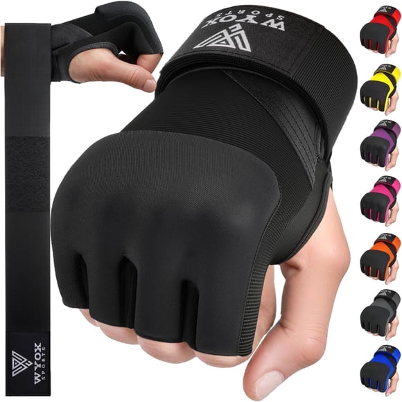 Guantes interiores de boxeo WYOX Gel para hombre y mujer