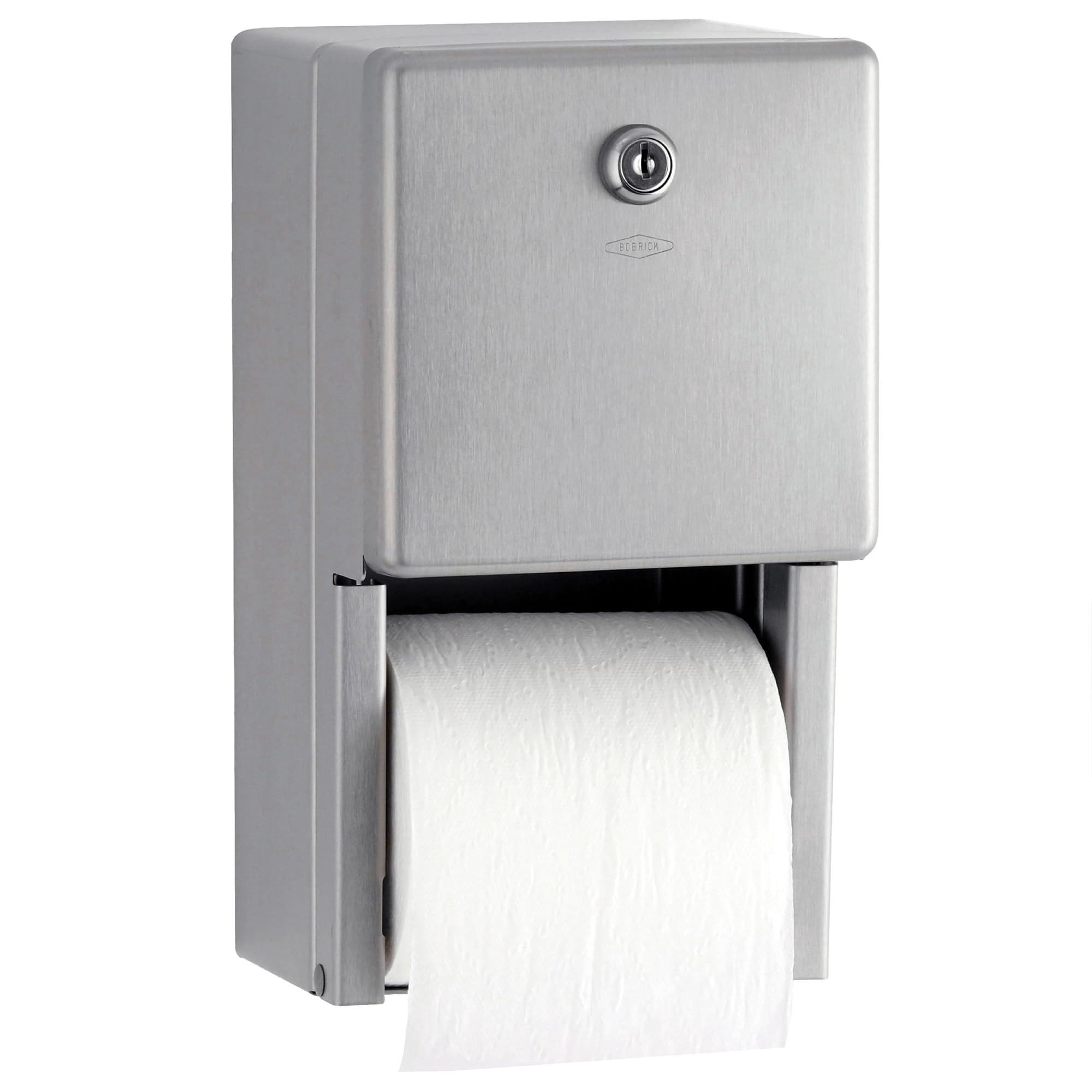 Dispensador De Papel Higiénico Bobrick B-2888 De Acero Inoxidable Satinado