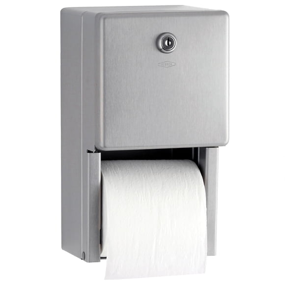 Dispensador de papel higiénico Bobrick B-2888 de acero inoxidable satinado
