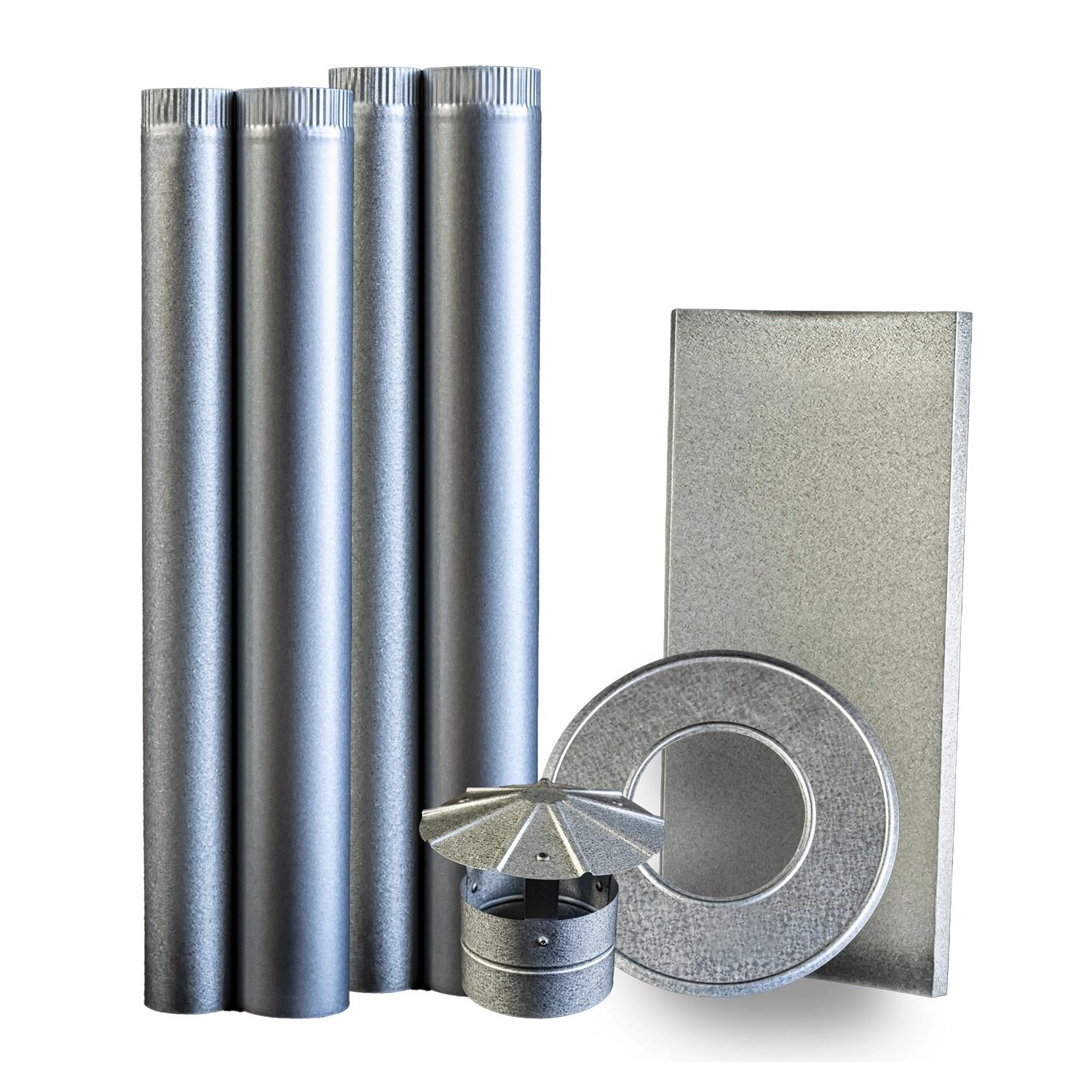 Alcazar - Kit Instalación Cocinas 6"" Enlozadas