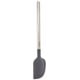 thumbnail image 1 of Espátula para utensilios de cocina, totalmente revestida, silicona especial, plateada, 1 of 7