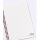 thumbnail image 4 of Cuaderno espiral rayado 18 x 26 cm 60 hojas rosa, 4 of 6