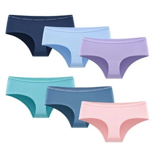 Giovacchino - Pack De 6 Calzones Pantaleta Algodón Mujer