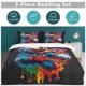 thumbnail image 5 of Super Mario 3-Piece Comforter Set for Bedroom Super Mario Bedding Set for Kids Adults Soft Microfiber Duvet Cover Set with Zipper Closure, 5 of 5