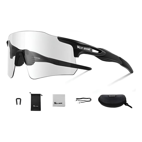 Lentes Fotocromaticos Sin Marco Ciclismo Deportes Outdoor verde Único