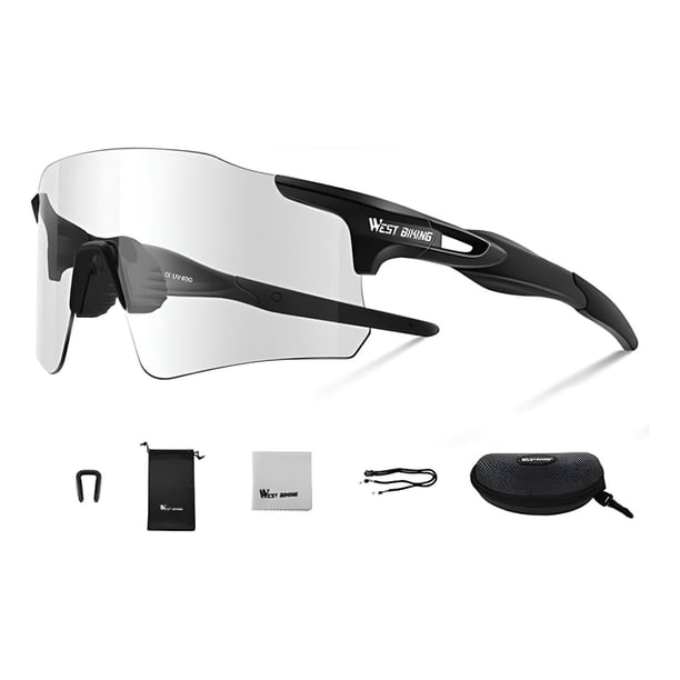 Lentes Fotocromaticos Sin Marco Ciclismo Deportes Outdoor verde Único