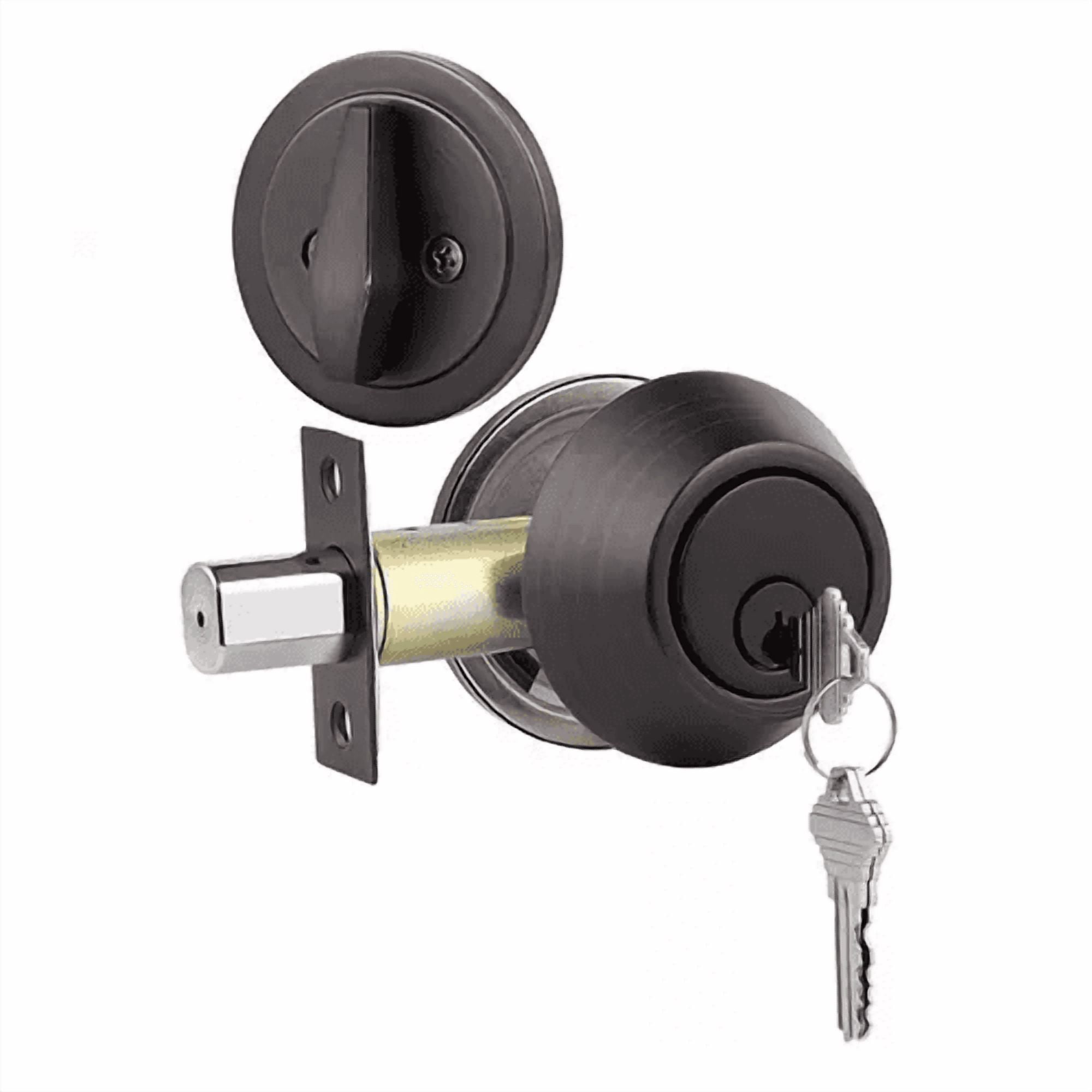 Genérico - Cerradura Chapa De Seguridad Cerrojo Acero Inoxidable Color Negro