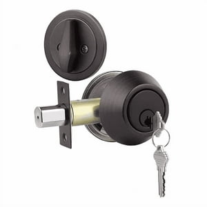 Genérico - Cerradura Chapa De Seguridad Cerrojo Acero Inoxidable Color Negro