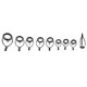 thumbnail image 2 of 9 Unids Ca?a de pescar Guías Tip Eye Ring Casting Fishing Rod Repair Kit Building, 2 of 5