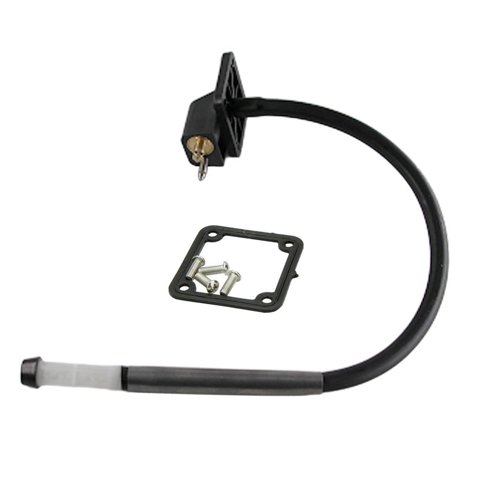 Ioensy - Conector De Tanque De Combustible De Barco Con Medidor De Combustible Apto Para Motor Fuera De Borda