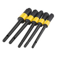 Magideal - Juego De Cepillos Para Detalles De Automóviles De 5 Piezas Use Cepillos De Limpieza De Cerdas Suaves Aptos Para Limpiar La Rejilla De Lavado Interior