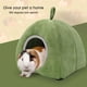 thumbnail image 5 of Cama para cobayas, paquete de 2: accesorios lavables para jaulas, escondite para animales pequeños, chinchillas, hámsteres y erizos., 5 of 7