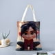 thumbnail image 2 of Vanellope Bolso de tela con estampado de lienzo para mujer, bolsa de compras reutilizable y estética, con cremallera interior, regalo para mujer,38*45cm., 2 of 6