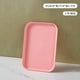 thumbnail image 1 of suxuMhao Bandejas para Servir - Paquete de 3 Bandejas de Paja de Trigo Rosa, Bandeja de Comida de 9.4x6.9x0.6in para Mesa de Centro, Bandejas para Servir Duraderas y Bandeja de Cocina Perfecta para, 1 of 3