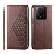 thumbnail image 4 of Funda Flip FOXDOCK para Xiaomi 13T , Estilo Billetera con Diseño Rombo, Correa de Mano y Soporte, Uso Diario, 4 of 6