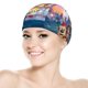 thumbnail image 5 of Los inseparables Gorro de Natación de Licra, Gorro de Baño de Tela Cómoda, Gorro Elástico Antideslizante para Hombres, Mujeres y Niños, 5 of 6