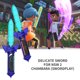 thumbnail image 2 of Juego de Espadas de Detección de Movimiento en Paquete de 2 para Switch 2 Controlador con Ranura de Almacenamiento para Cartucho de Juego, 2 of 10