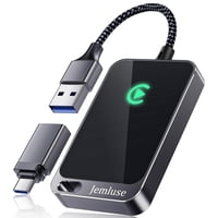 Adaptador Carplay Inalámbrico Jemluse Para Apple Iphone 2024 Gris