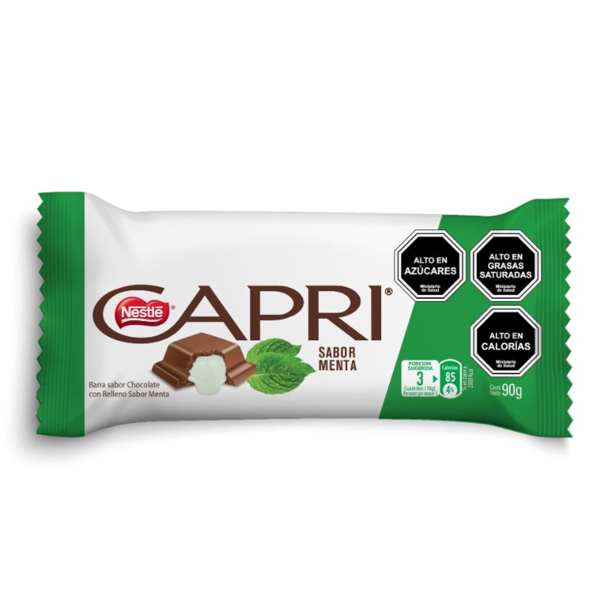 Chocolate Sabor Menta 90 g Capri