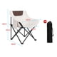 thumbnail image 2 of Silla Plegable Portátil Playa Camping Pesca Picnic + Bolsa Blanco, 2 of 8