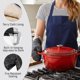 thumbnail image 3 of Guantes de horno ARCLIBER 38 cm negro 218 °C acolchados, 3 of 6
