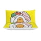 thumbnail image 3 of Juego De Ropa De Cama De Microfibra Con Funda Nórdica Gudetama Estampado 3d Ligero De 3 Piezas 1 Funda Nórdica Y 2 Fundas De Almohada Para Niños Y Niñas, 3 of 3